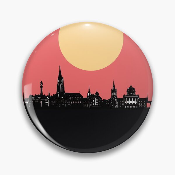 Item preview, bern skyline minimal designed and sold by BekimART2.