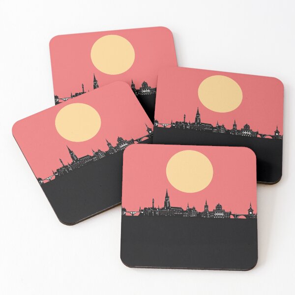 Item preview, bern skyline minimal designed and sold by BekimART2.