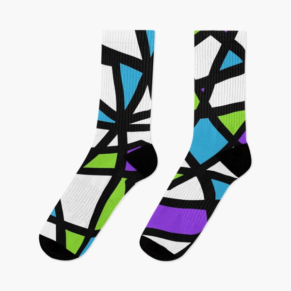 Item preview, Bright Colors Geometric Lines and Shapes designed and sold by Whoopsidoodle.