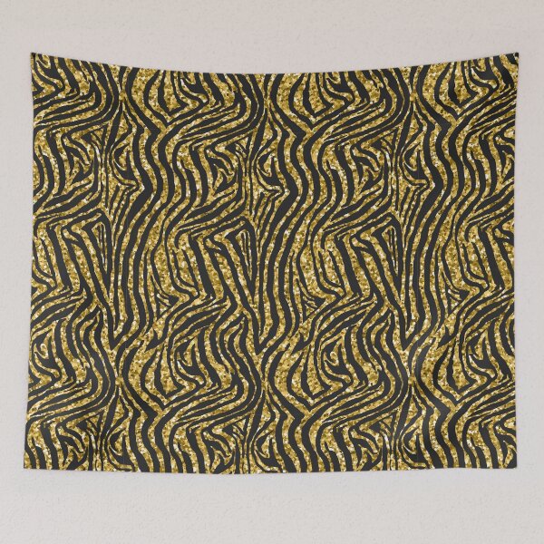 Item preview,  Glitter animal-prints patterns graphic-Zebra designed and sold by Openspace2020.