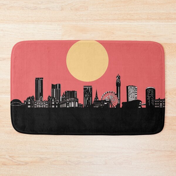 Item preview, birmingham skyline minimal designed and sold by BekimART2.