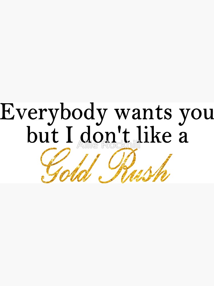 married in a gold rush lyrics