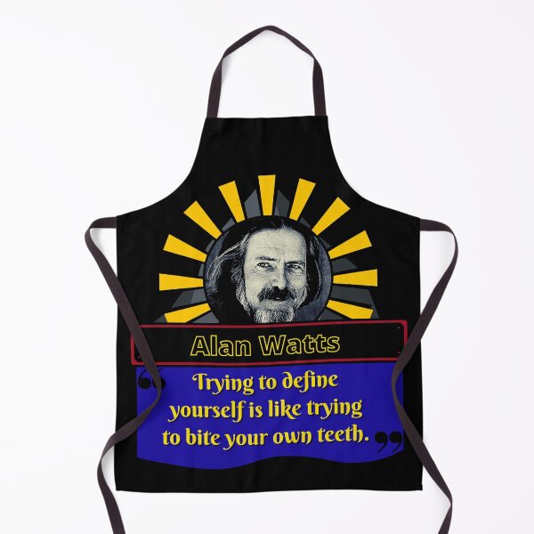 Item preview, Alan Watts Quote. (To Define Yourself). designed and sold by SimplerrrHQ.