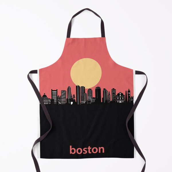 Item preview, boston skyline minimal designed and sold by BekimART2.