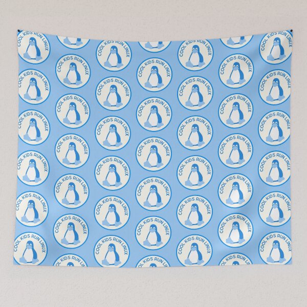 Item preview, Cool Kids Run Linux designed and sold by jancini.