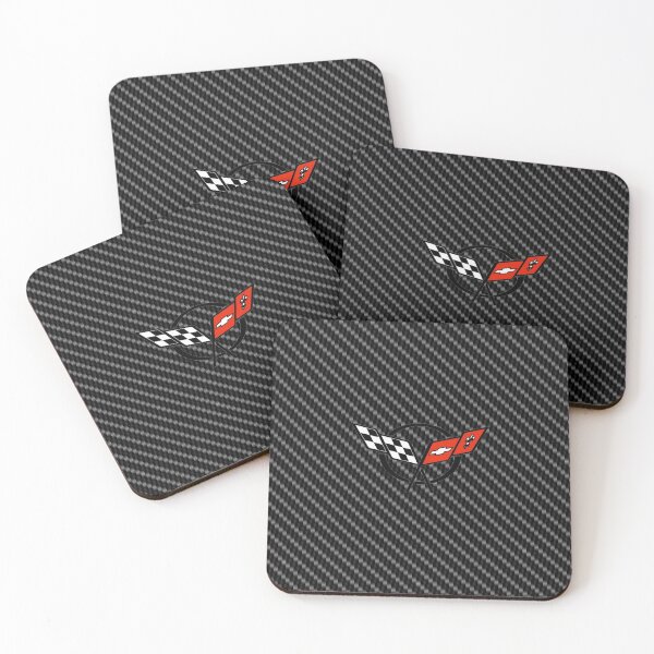 Vette logo Coasters (Set of 4)