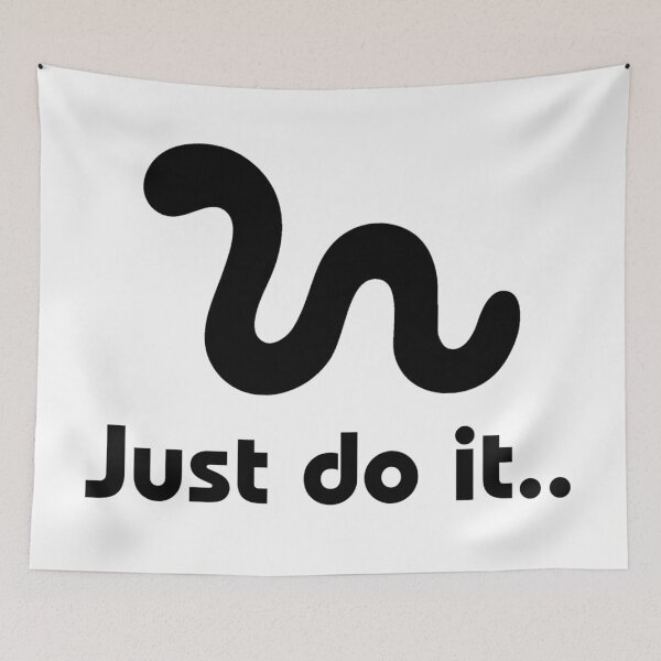 Item preview, Worm t shirt just do it designed and sold by Cirta-design.