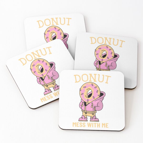 Item preview, Donut Mess With Me - Funny Donut Lover Joke designed and sold by jacks-tees.