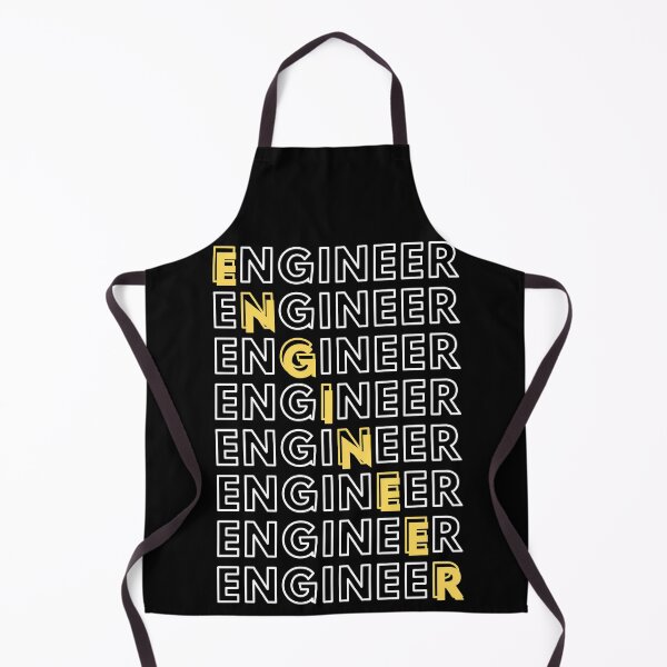 Item preview,  Engineer Typographic Text designed and sold by My Cool Store.