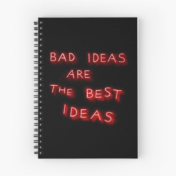 Item preview, Bad ideas are the best ideas designed and sold by Fox Shiver.