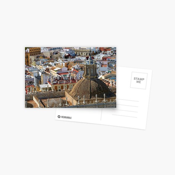 Seville rooftops Postcard