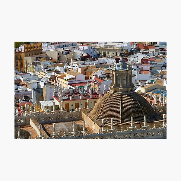 Seville rooftops Photographic Print