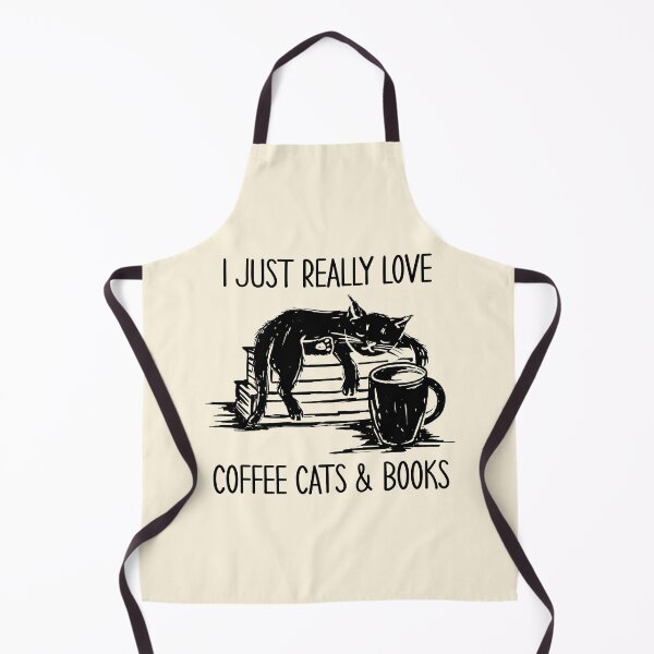 Item preview, I Just Really Love Coffee Cats And Books designed and sold by OnepixArt.