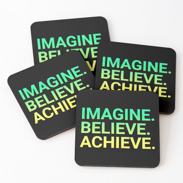 Item preview, Imagine, believe, achieve. designed and sold by Fit & Fun  Gallery.