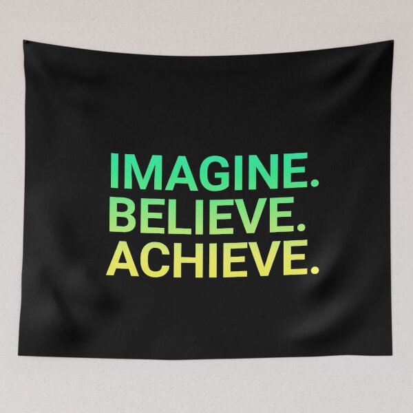 Item preview, Imagine, believe, achieve. designed and sold by Fit & Fun  Gallery.