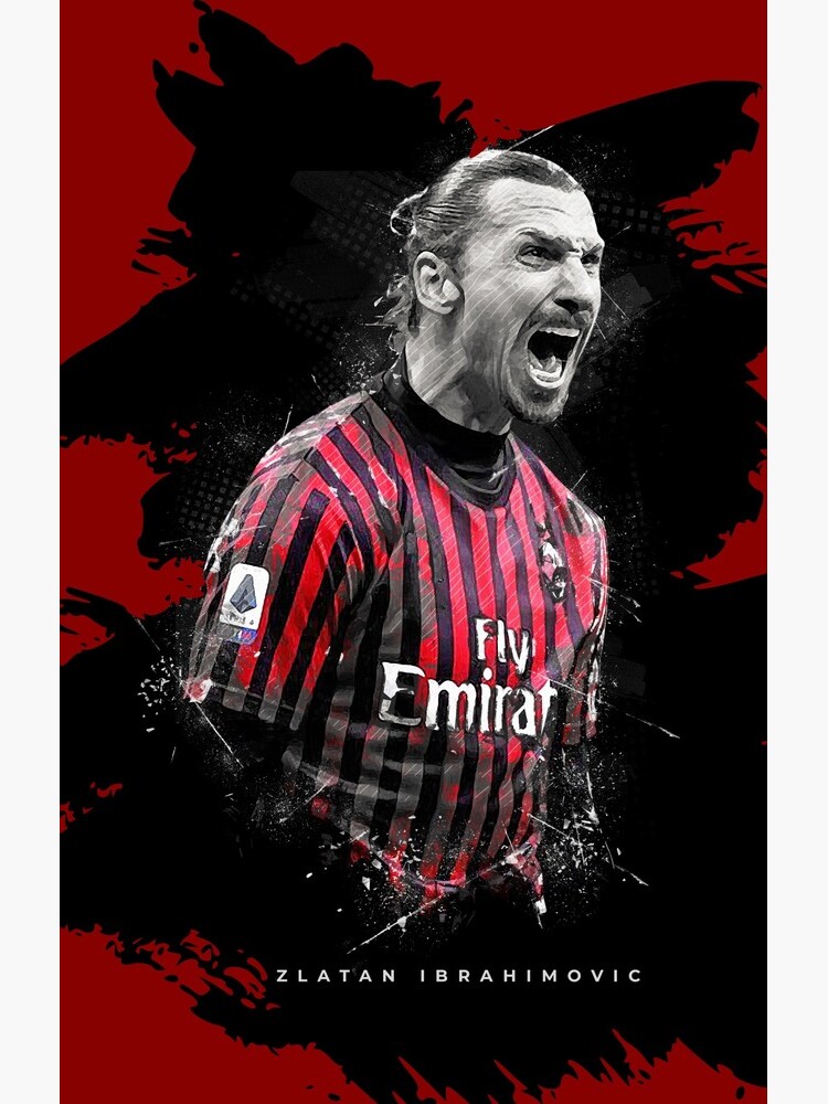 Zlatan Ibrahimovic Ac Milan iPhone Case for Sale by The Fit