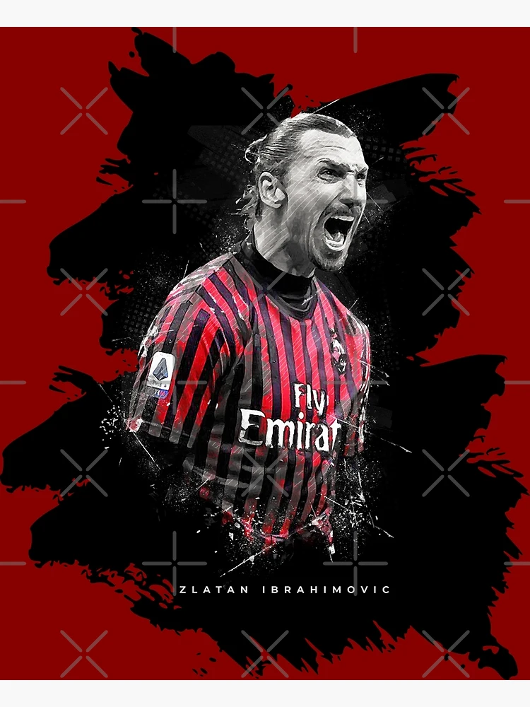 Zlatan Ibrahimovic Ac Milan Poster for Sale by The Fit