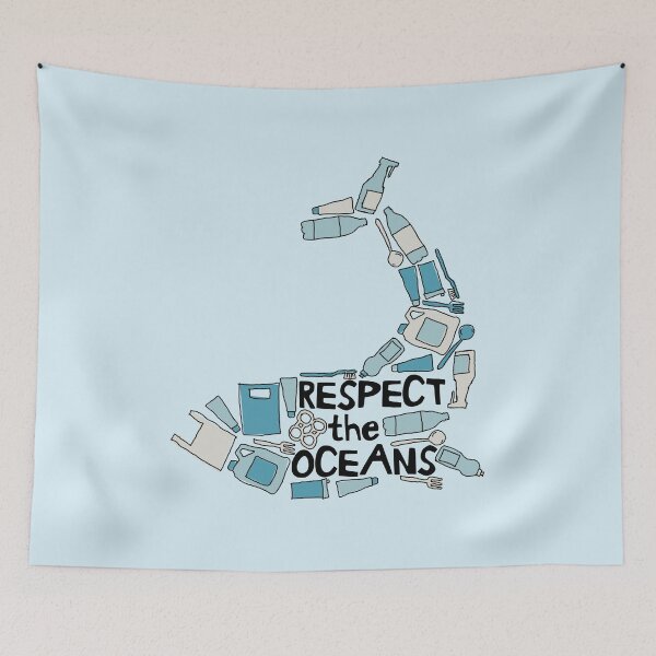 Item preview, Respect the Oceans Campaign designed and sold by LouiseFranksArt.
