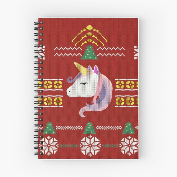 Aperçu de l'œuvre licorne de Noël créée et vendue par Rodrigodesign.