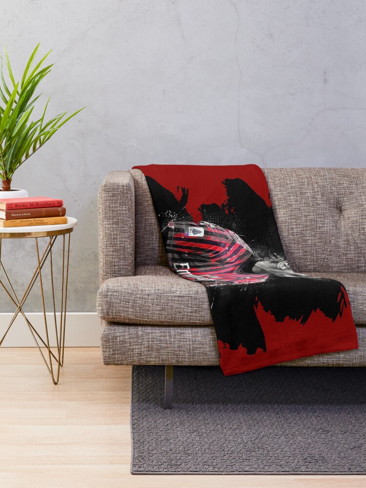 Zlatan Ibrahimovic Ac Milan Throw Blanket for Sale by The Fit Redbubble