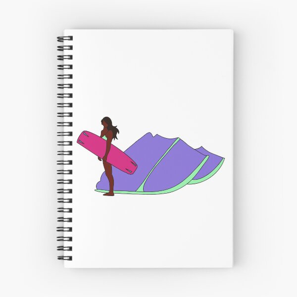 Item preview, Kitesurfing Girl Ready to Kite designed and sold by TheSaltSirens.