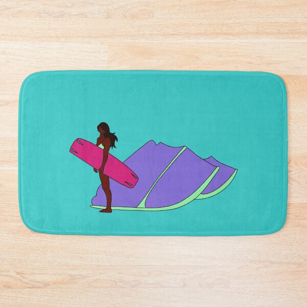 Item preview, Kitesurfing Girl Ready to Kite designed and sold by TheSaltSirens.