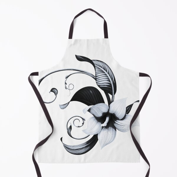 Item preview, Wild Flower Black & White designed and sold by © Maya Lavda || wocado.