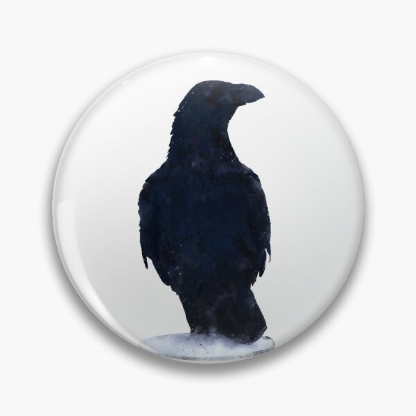 Item preview, Black Crow Original Watercolor Print Graphic designed and sold by DSArtGoods.