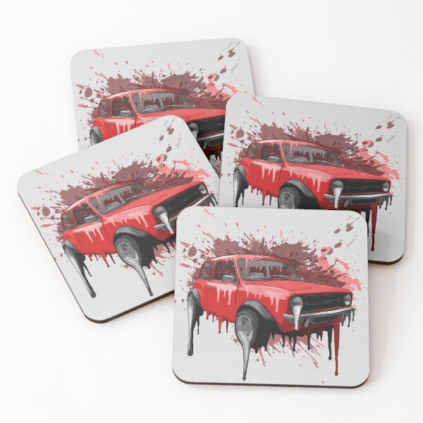 Item preview, Yet Another Classic Mini Melting Red designed and sold by jdm1981.