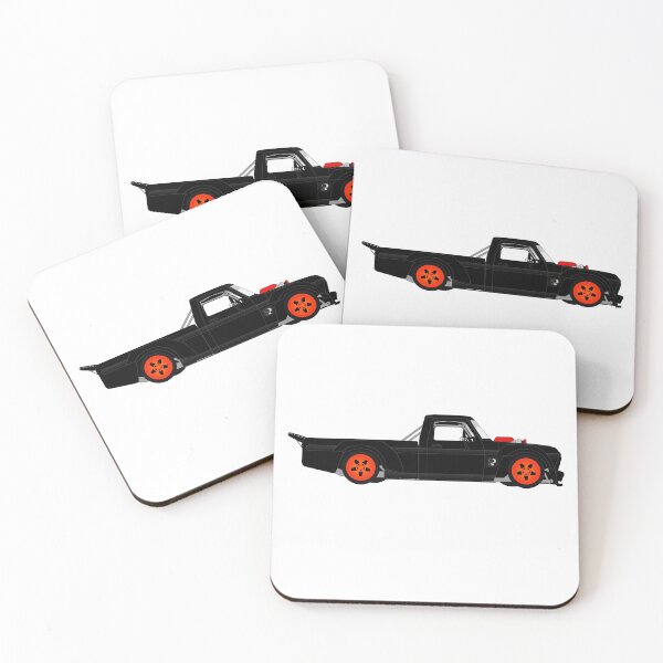 Item preview, Ken Block Rally and Rallycross Driver Drift Car 1977 Ford F-150 Hoonitruck graphic illustration  designed and sold by Marcin Adrian.