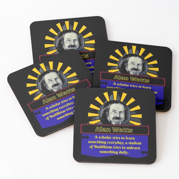 Item preview, Alan Watts Quote. (A Scholar Tries). designed and sold by SimplerrrHQ.
