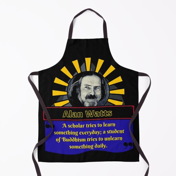 Item preview, Alan Watts Quote. (A Scholar Tries). designed and sold by SimplerrrHQ.