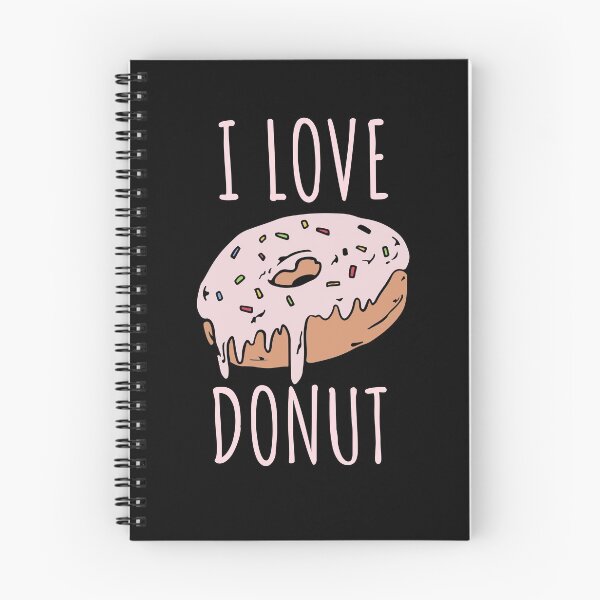 Item preview, I Love Donut - Funny Donut Lover Joke designed and sold by jacks-tees.