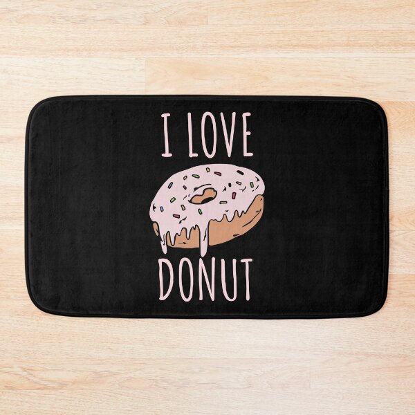 Item preview, I Love Donut - Funny Donut Lover Joke designed and sold by jacks-tees.