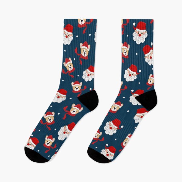 Item preview, Corgi Santa Claus designed and sold by givemedogs.