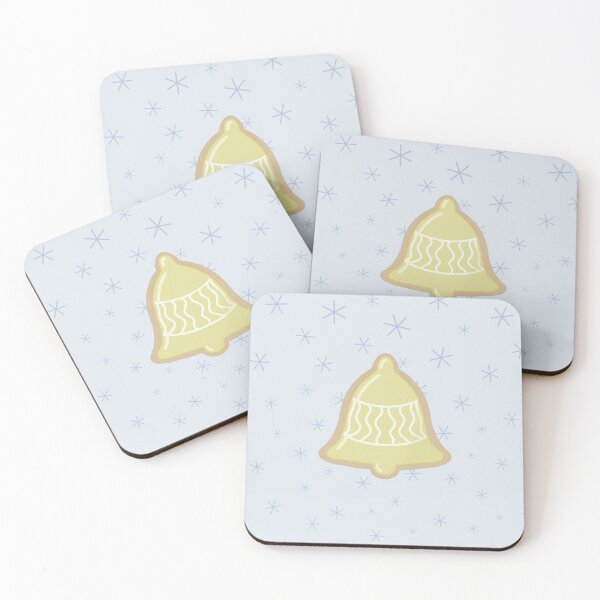 Item preview, Cute Christmas Bell Biscuit designed and sold by DoingTheDoodle.