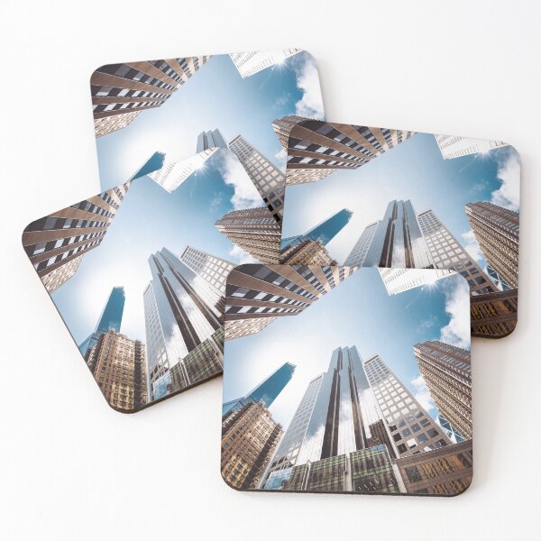 Item preview, manhattan building low angle view designed and sold by franckreporter.