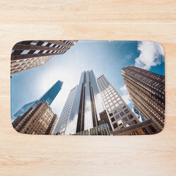 Item preview, manhattan building low angle view designed and sold by franckreporter.