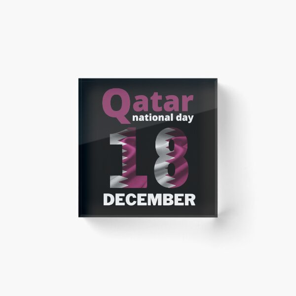 Item preview, QATAR NATIONAL DAY/ DECEMBER 18 designed and sold by BahiaStyle.
