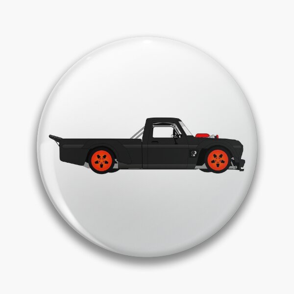 Item preview, Ken Block Rally and Rallycross Driver Drift Car 1977 Ford F-150 Hoonitruck graphic illustration  designed and sold by Marcin Adrian.