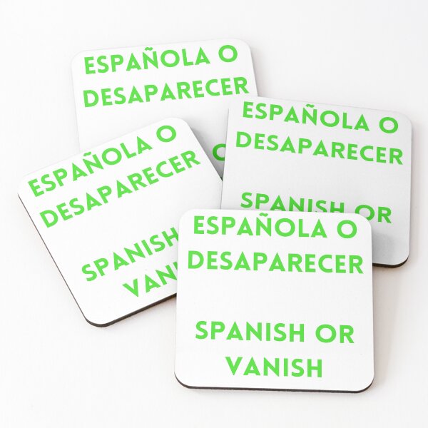 Item preview, Spanish or Vanish / Española o Desaparecer designed and sold by ChillStuff.
