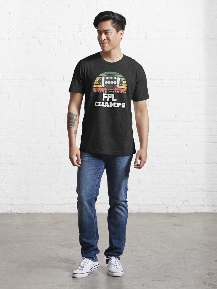 Alternate view of 2020 Fantasy Football Champ, Fantasy Football Gift, 2020 FFL Essential T-Shirt