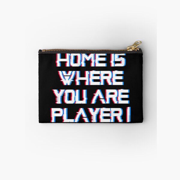 Item preview, Home is where you are Player 1, gaming gamer gift idea designed and sold by AS-Shirts.