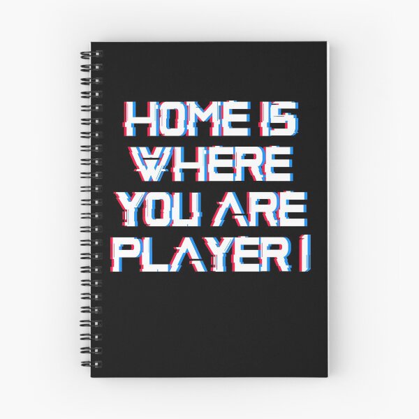 Item preview, Home is where you are Player 1, gaming gamer gift idea designed and sold by AS-Shirts.