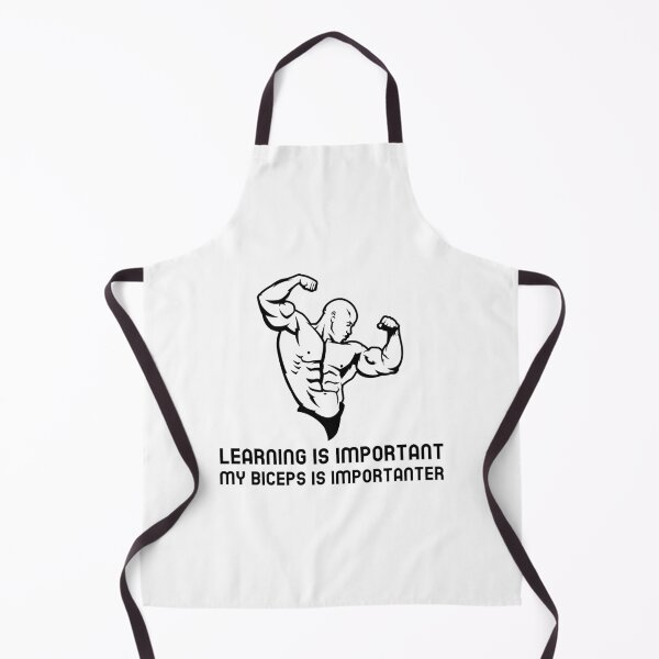 Item preview, Learning is important my biceps is importanter designed and sold by josephsteez.