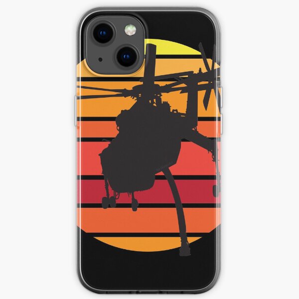 Sikorsky S-64F Skycrane Helicopter : iPhone Soft Case