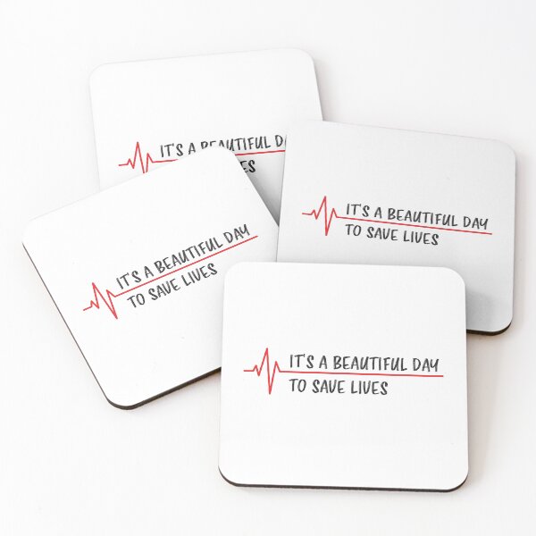 Item preview, It’s a Beautiful Day to Save Lives designed and sold by Wolka.