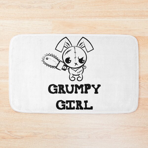 Item preview, Grumpy Girl Grumpy Voodoo Bunny Cute Monster  designed and sold by ProjectX23.