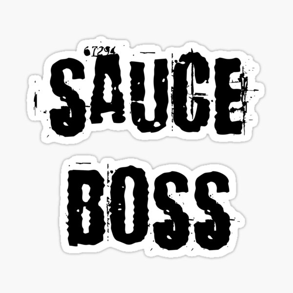 Sauce Boss  Sticker