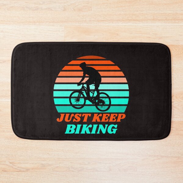 Item preview, Just Keep Biking Sunset Biker designed and sold by davestees506.